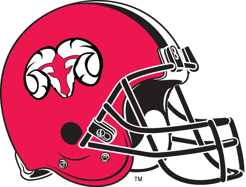 Winston-Salem State Rams 1992-Pres Helmet Logo diy iron on heat transfer